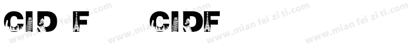 CID Font(CIDFont)字体转换